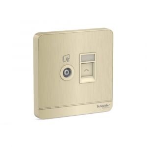 AvatarOn-1G TV+ RJ45 Data Cat5E, Shuttered, GH