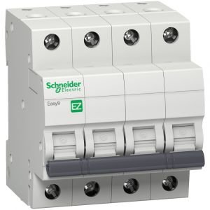 Easy9- 40A 4P MCB 10kA C Curve