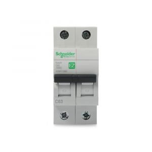 Easy9 MCB 2P 63A C 10000A 415V