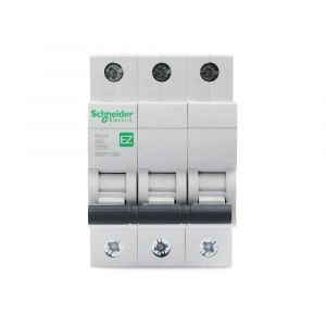 Easy9 MCB 3P 63A C 10000A 415V