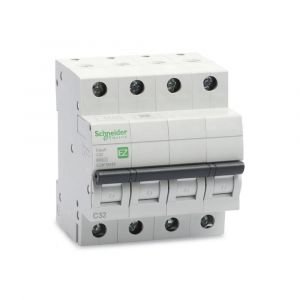 Easy9 MCB 4P 16A C 6000A 415V