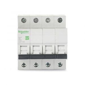 Easy9 MCB 4P 63A C 10000A 415V