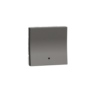 Switch, Miluz ZeTa, 32A, 2 pole, 2 module, with indicator, warm grey