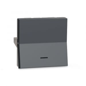 Unica Pure-32A DP Switch With Indicator, Grey