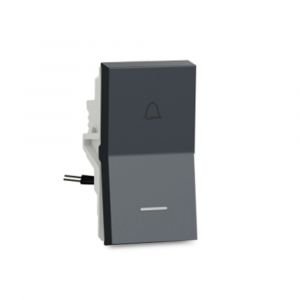 Unica Pure-6A Bellpress With Indicator, 1M, Grey