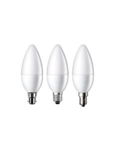 SPARK DOB Candle Bulb B22/E27/E14 | 5W | White