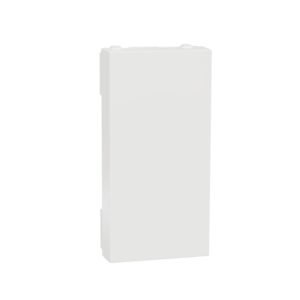 Blank Cover, Miluz Zeta, 1 Module, White