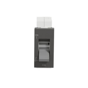 Miniature Circuit-Breaker, Miluz Zeta, 32A, C-Curve, 1 Module, Warm Grey