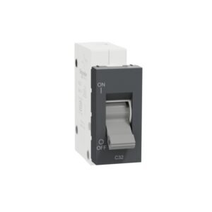 Miniature Circuit-Breaker, Miluz Zeta, 32A, C-Curve, 1 Module, Anthracite