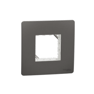Cover Frame, Miluz Zeta, 2 Module, Warm Grey