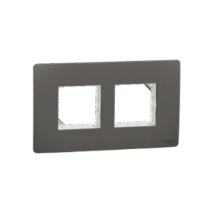 Cover Frame, Miluz Zeta, 4 Module, Warm Grey